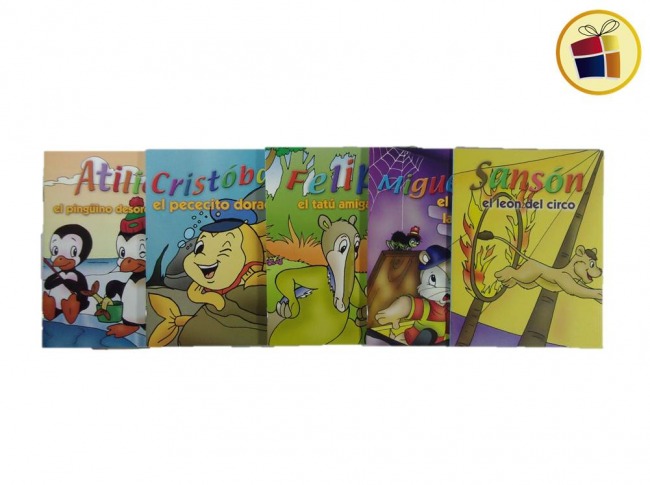 LIBRO DE CUENTOS MINI V/MODELOS 16 CM (068615)