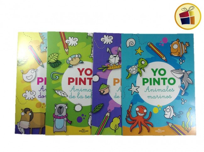 LIBRO DE COLOREAR YO PINTO VARIOS MOTIVOS (986923/110190)