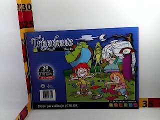 BLOCK D/DIBUJO COLOR X20 HJS TRIUNFANTE (278020)