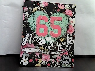 CARPETA CON CORDON Nº3 BRILLO/RELIEVE NB (987487)            