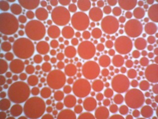 CARTULINA FANTASIA CIRCULOS ROJO (ALFA) (041979)