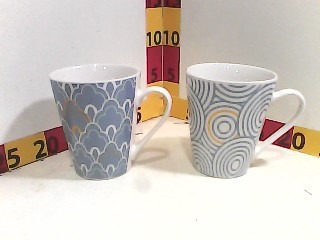 "P.R" JARRO MUG CONICO CERAMICA ESTAMPADO CALPRO (BH-402/214284)