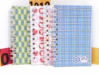 LIBRETA C/ESPIRAL 10.5 X 6.5 CM 4020 "ALFA" (040019)