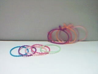 PULSERA FLUO  SILICONA X5  (872638)CH