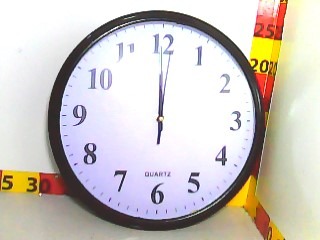 RELOJ DE PARED REDONDO 28CM (586465)
