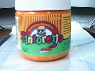 P.R.G.TEMPERA POTE TINTORETTO 250 GRS NARANJA (100741)